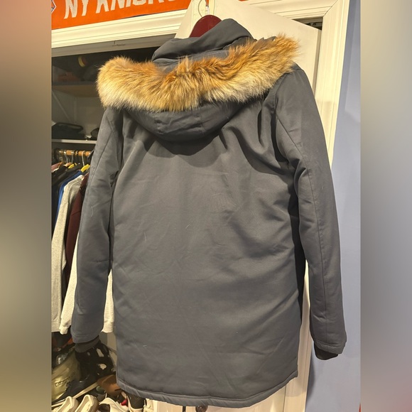 Pajar Men's Black Puffer Jacket with Fur Hood - Picture 9 of 10